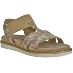 Chaussures Confort|LADY CONFORT Sandales Compensees Multicolore