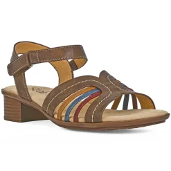 Chaussures Confort|SCALINA Sandales Femme Marron