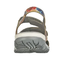 Chaussures Confort|LADY CONFORT Sandales Plates Femme Multicolore