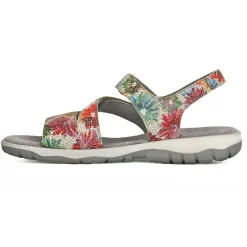 Chaussures Confort|LADY CONFORT Sandales Plates Femme Multicolore