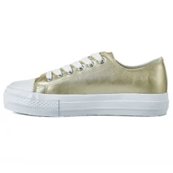 Baskets, Sneakers|STREET LIFE Tennis Femme Dorees