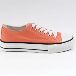 Baskets, Sneakers|STREET LIFE Tennis Femme Orange