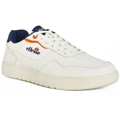 Baskets, Sneakers|ELLESSE Tennis Homme Blanc A Lacets