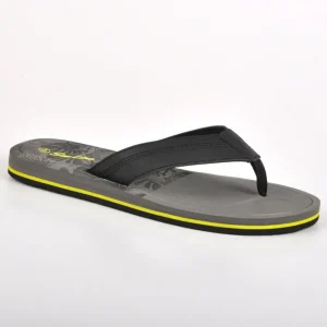 Mules, Tongs|SEALINE Tongs Homme Noir Et Jaune