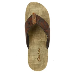 Mules, Tongs|SEALINE Tongs Marron