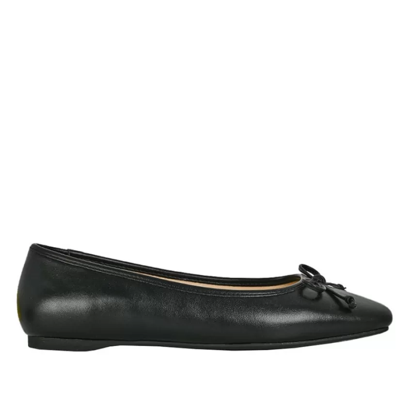 Ballerines | VICE VERSA Ballerines A Noeud Femme Noir Bout Carre