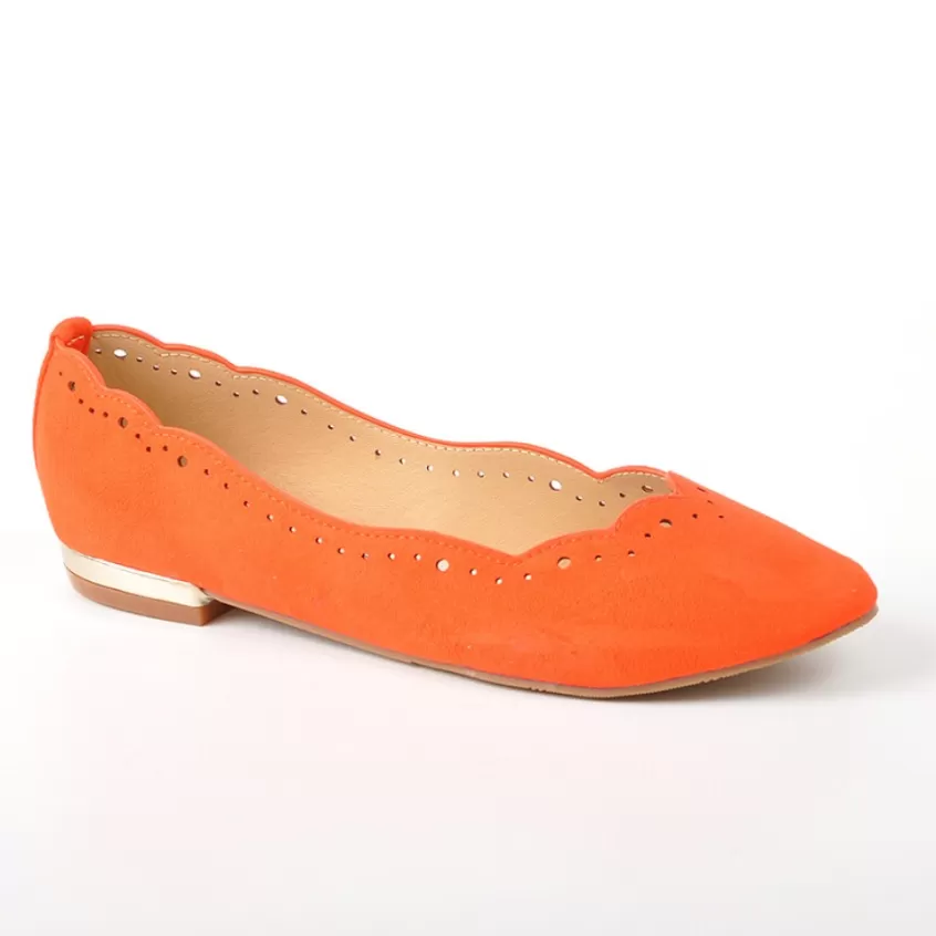 Ballerines | VICE VERSA Ballerines Ajourees Femme Orange