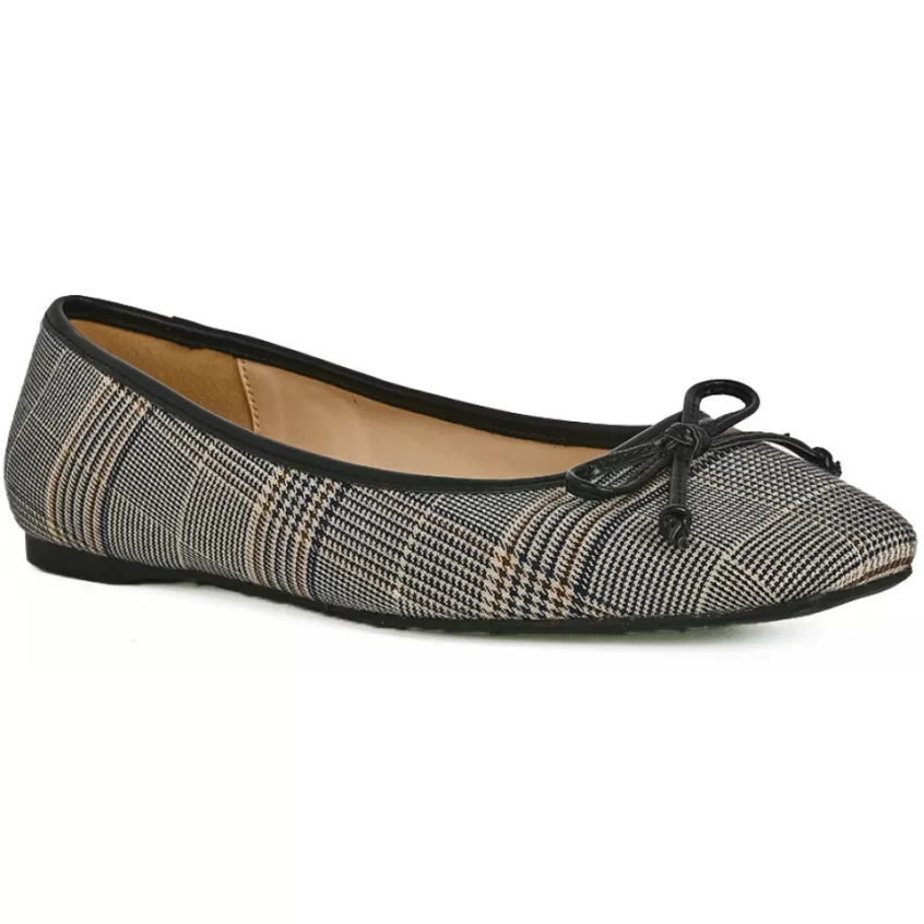 Ballerines | VICE VERSA Ballerines Femme Imprime Prince De Galles