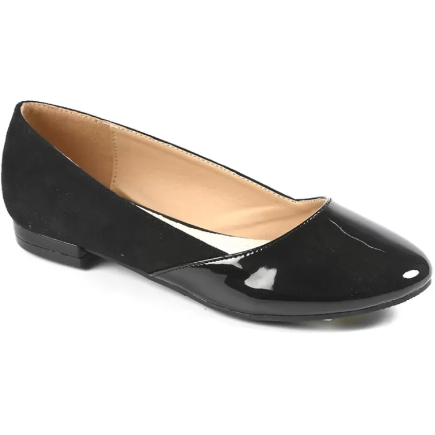 Ballerines | VICE VERSA Ballerines Femme Noir Bi-Matieres