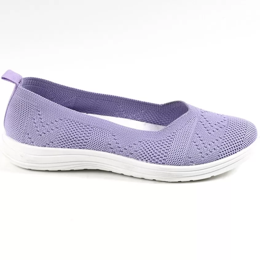 Chaussures Confort | SCALINA Ballerines Femme Violet