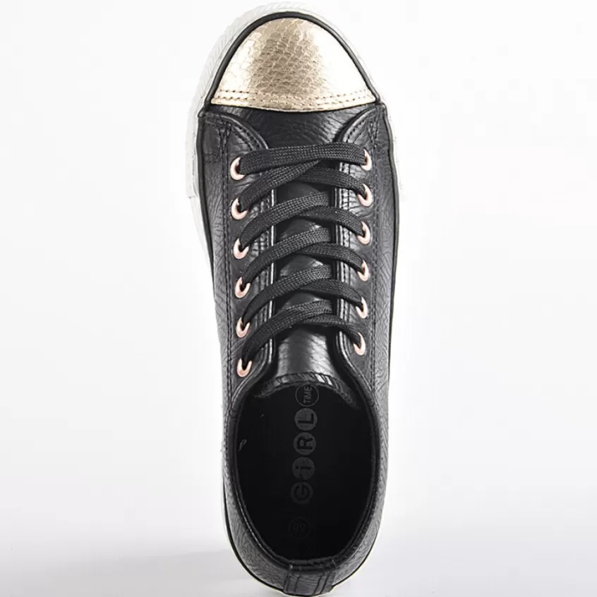 Baskets, Sneakers | GIRL TIME Baskets Bicolores Noir