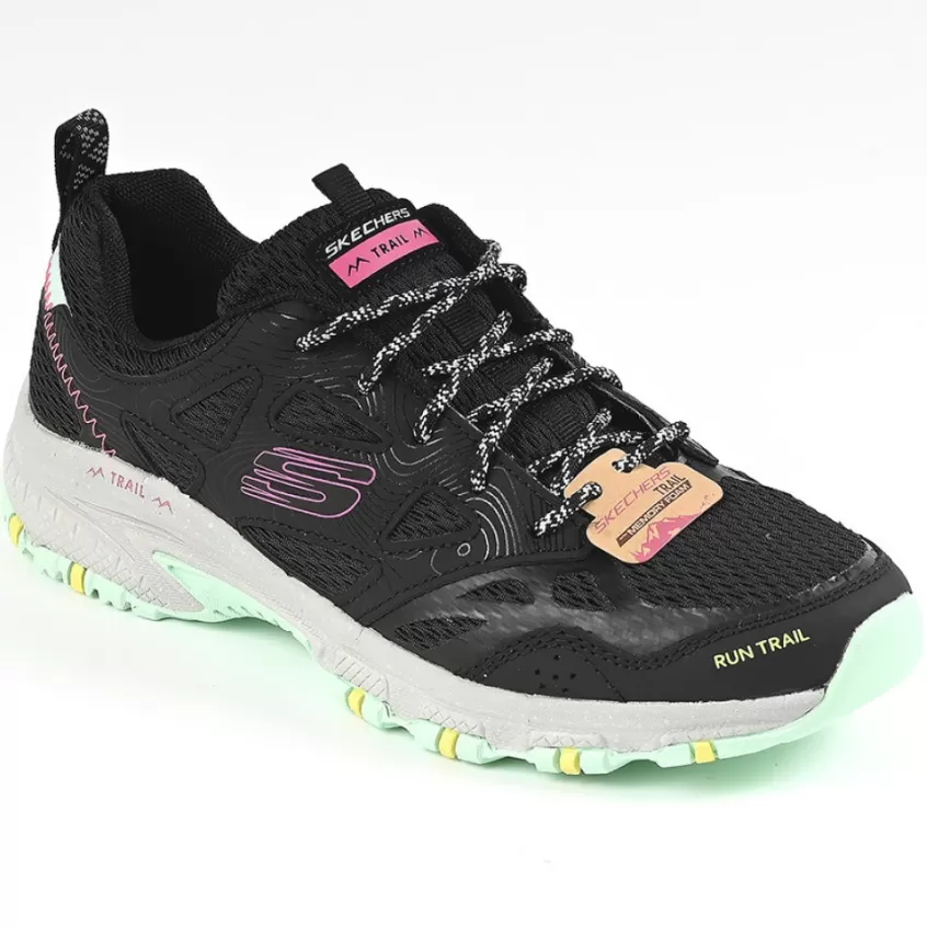 Baskets, Sneakers | SKECHERS Baskets De Marche Femme Noir Hillcrest Pure Escapade