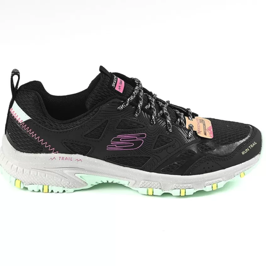 Baskets, Sneakers | SKECHERS Baskets De Marche Femme Noir Hillcrest Pure Escapade