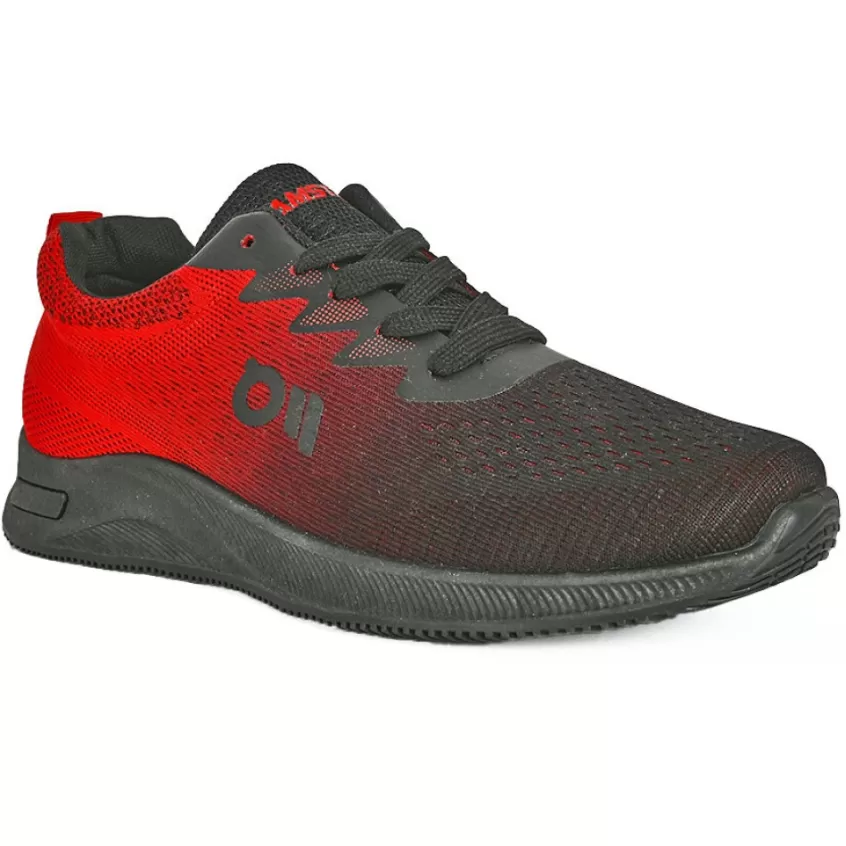 Baskets, Sneakers | GAMSTAR Baskets De Sport Homme Rouge Et Noir