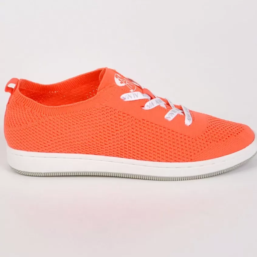 Baskets, Sneakers | ALMA PLANETE Baskets Eco-Responsable Femme Orange Alma