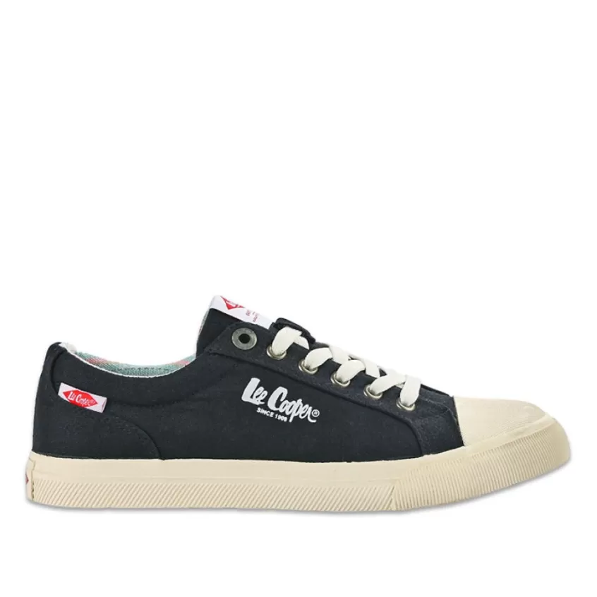 Baskets, Sneakers | LEE COOPER Baskets Femme En Toile Noire