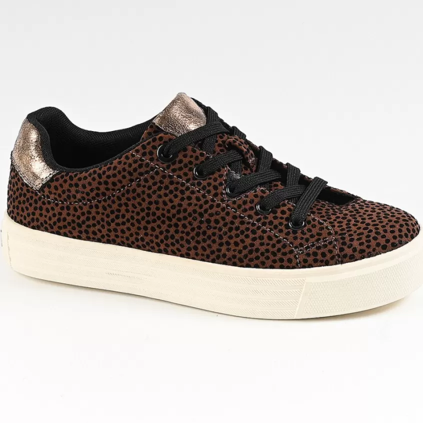 Baskets, Sneakers | STREET LIFE Baskets Femme Leopard