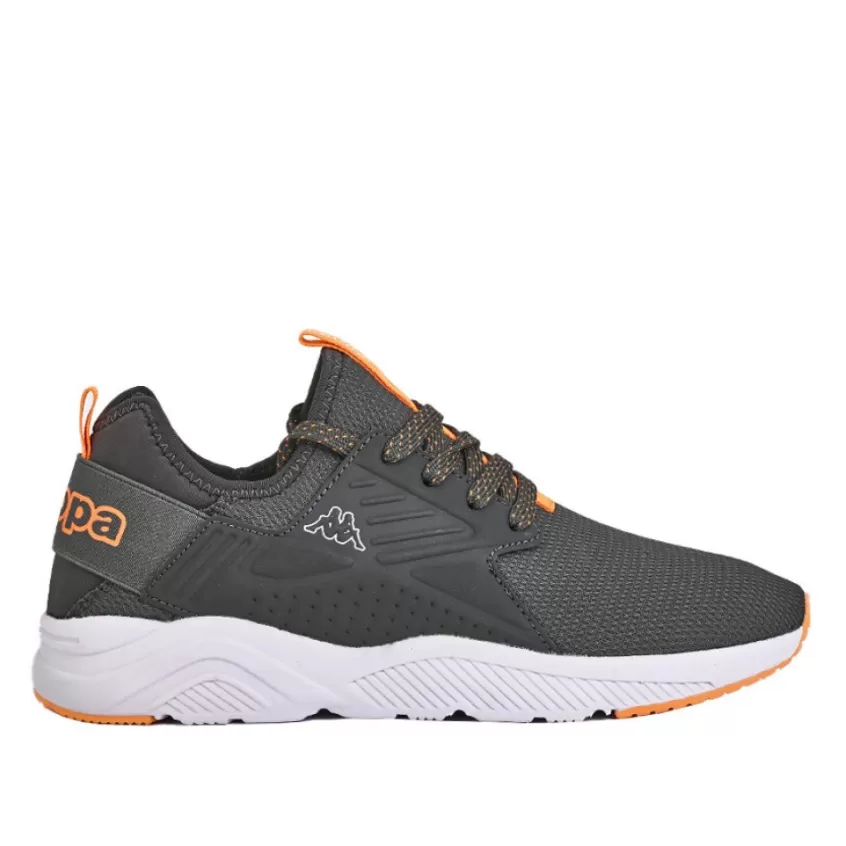 Baskets, Sneakers | KAPPA Baskets Homme Gris Et Orange San Puerto