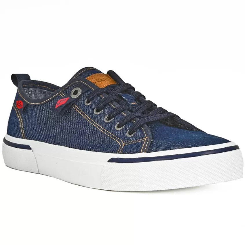 Baskets, Sneakers | LEE COOPER Baskets Homme Bleu Jean