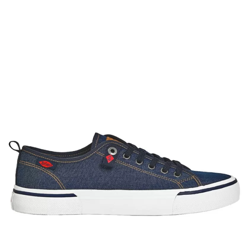 Baskets, Sneakers | LEE COOPER Baskets Homme Bleu Jean