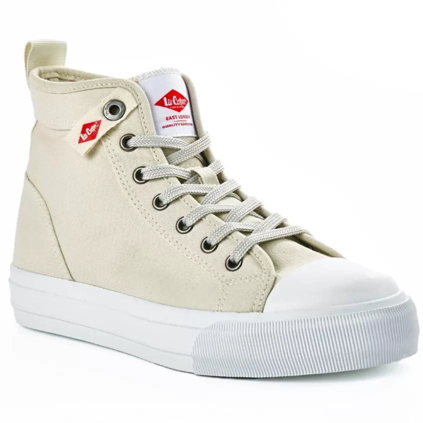 Baskets, Sneakers | LEE COOPER Baskets Montantes Femme Beige