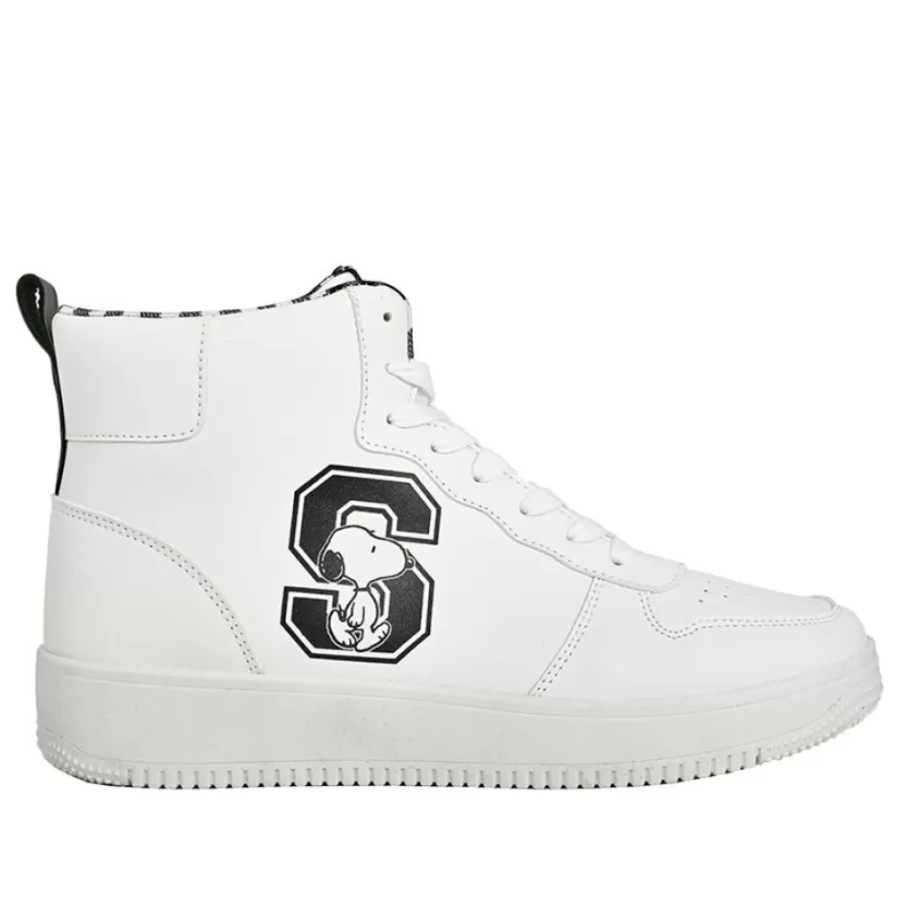 Baskets, Sneakers | SNOOPY Baskets Montantes Femme Blanc