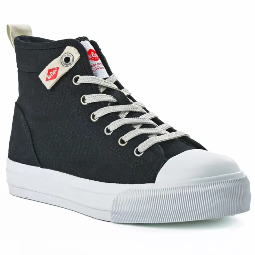 Baskets, Sneakers | LEE COOPER Baskets Montantes Femme Noir