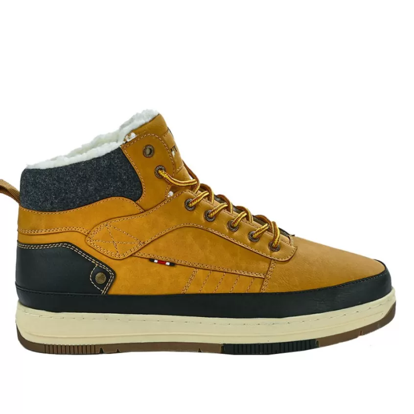 Baskets, Sneakers | OUTSHOES Baskets Montantes Homme Jaune