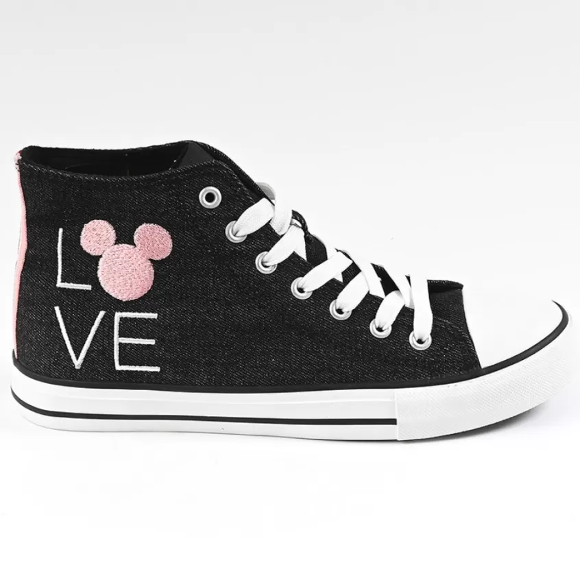 Baskets, Sneakers | MICKEY Baskets Montantes Femme Noir