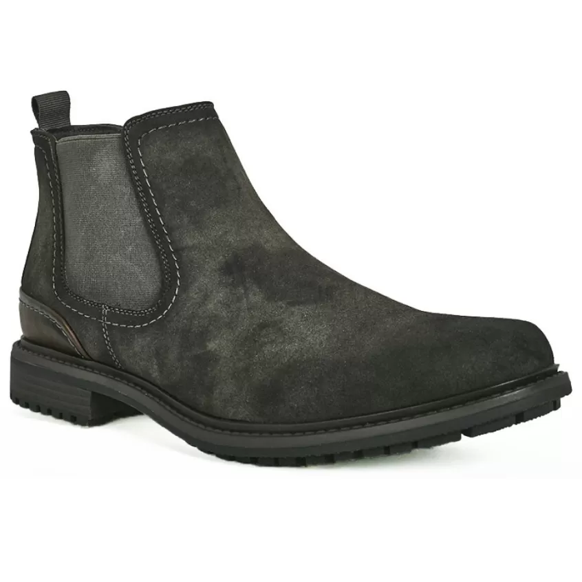 Boots, Bottines | FORTUNATO Boots Chelsea Homme Noir Avec Elastiques