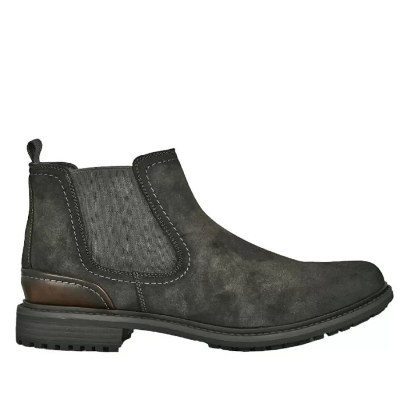 Boots, Bottines | FORTUNATO Boots Chelsea Homme Noir Avec Elastiques