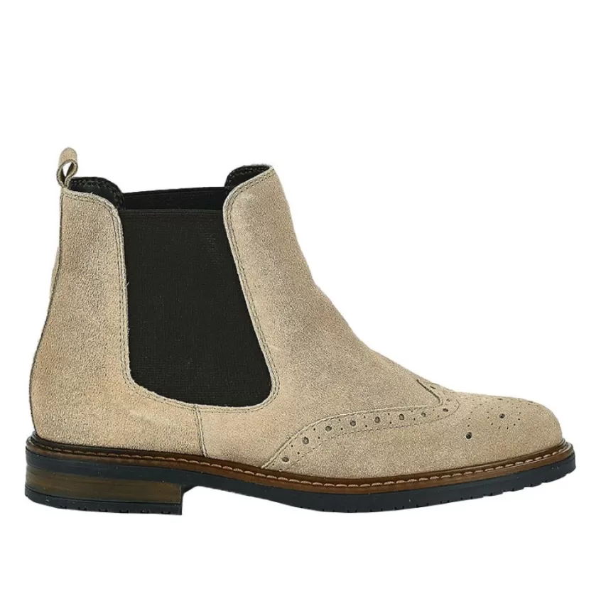 Boots, Bottines | AGORA Boots Femme Beige