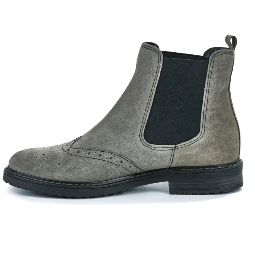 Boots, Bottines | AGORA Boots Femme Gris