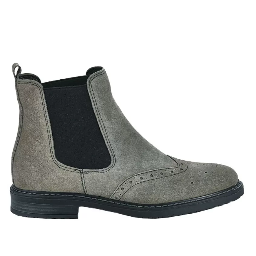 Boots, Bottines | AGORA Boots Femme Gris