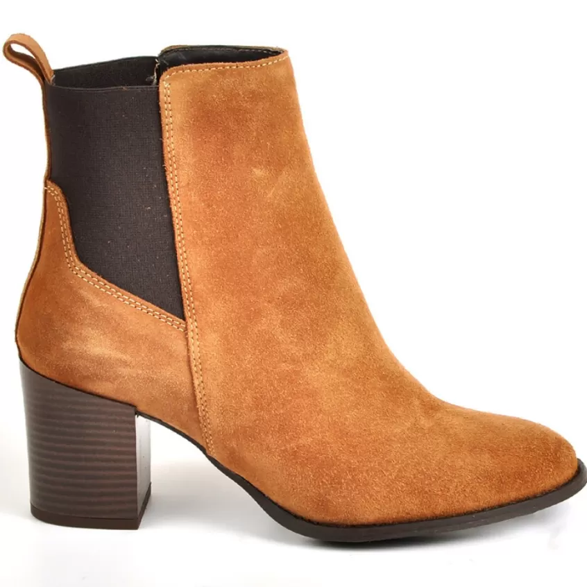 Boots, Bottines | TIPO ALTO Boots Femme Camel