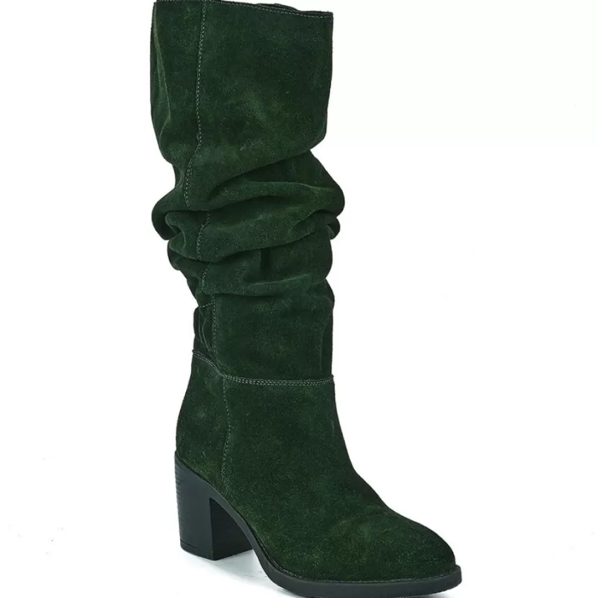 Bottes, Cuissardes | TIPO ALTO Bottes A Talons Femme Vert
