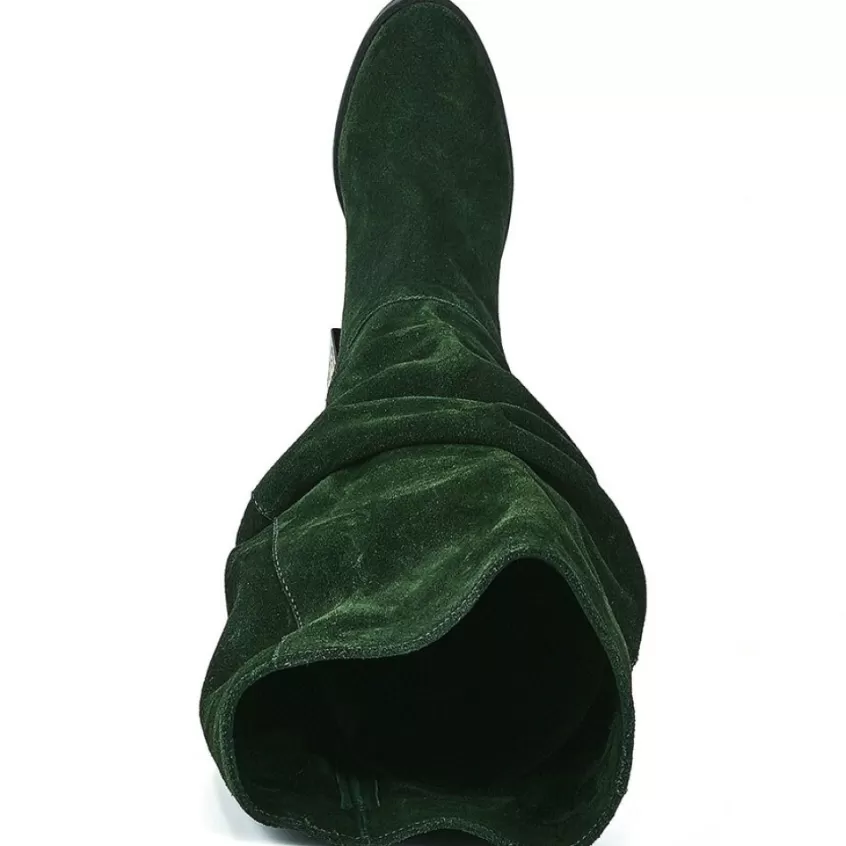 Bottes, Cuissardes | TIPO ALTO Bottes A Talons Femme Vert