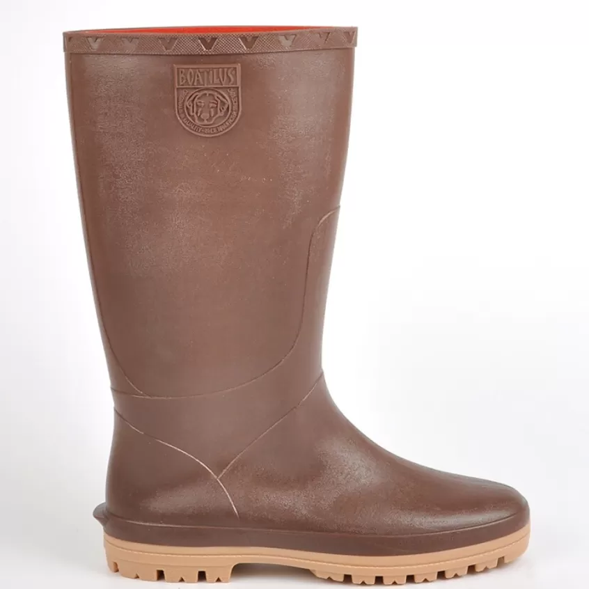 Bottes De Pluie | BOATILUS Bottes Pluie Homme Marron