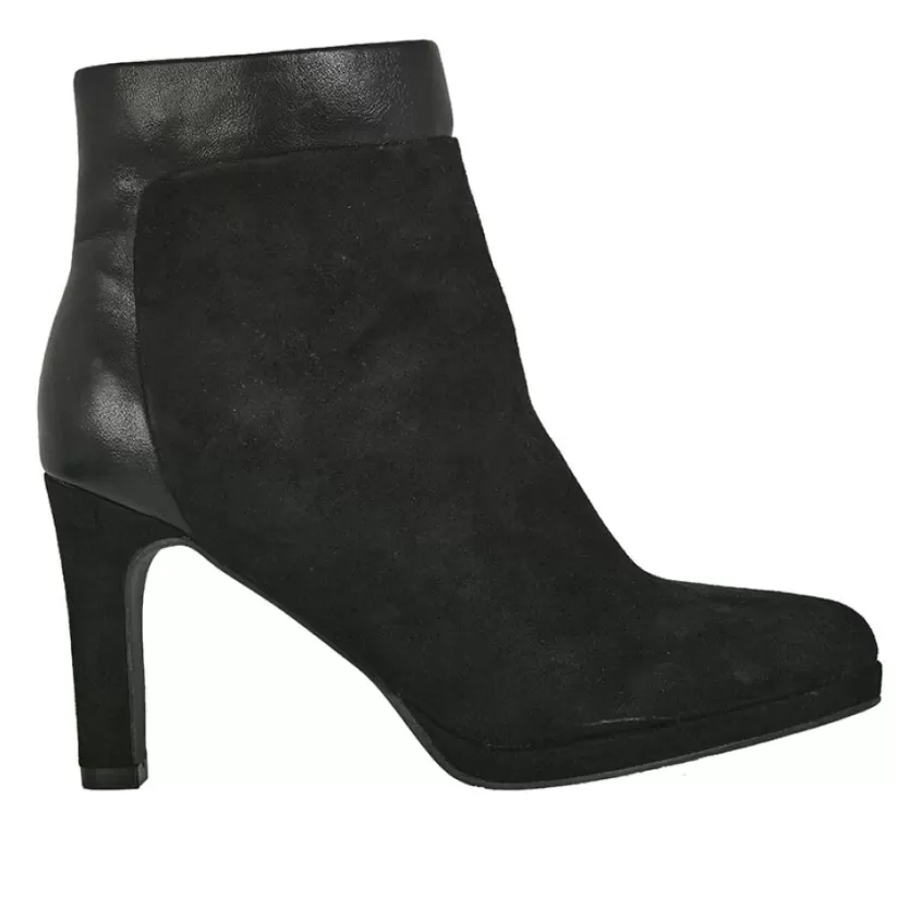 Boots, Bottines | MASCARA Bottines A Talon Femme Noir Bimatiere