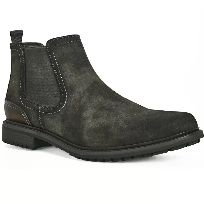 Boots, Bottines | FORTUNATO Bottines Chelsea Homme Noir Semelle Crantee