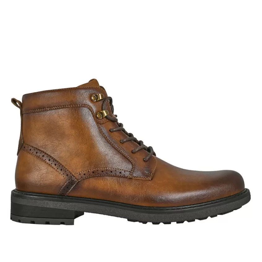 Boots, Bottines | FORTUNATO Bottines Montantes Homme Marron A Lacets