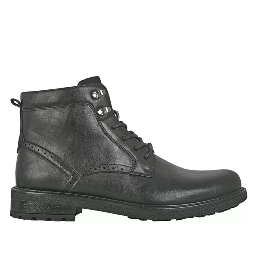 Boots, Bottines | FORTUNATO Bottines Montantes Homme Noir A Lacets