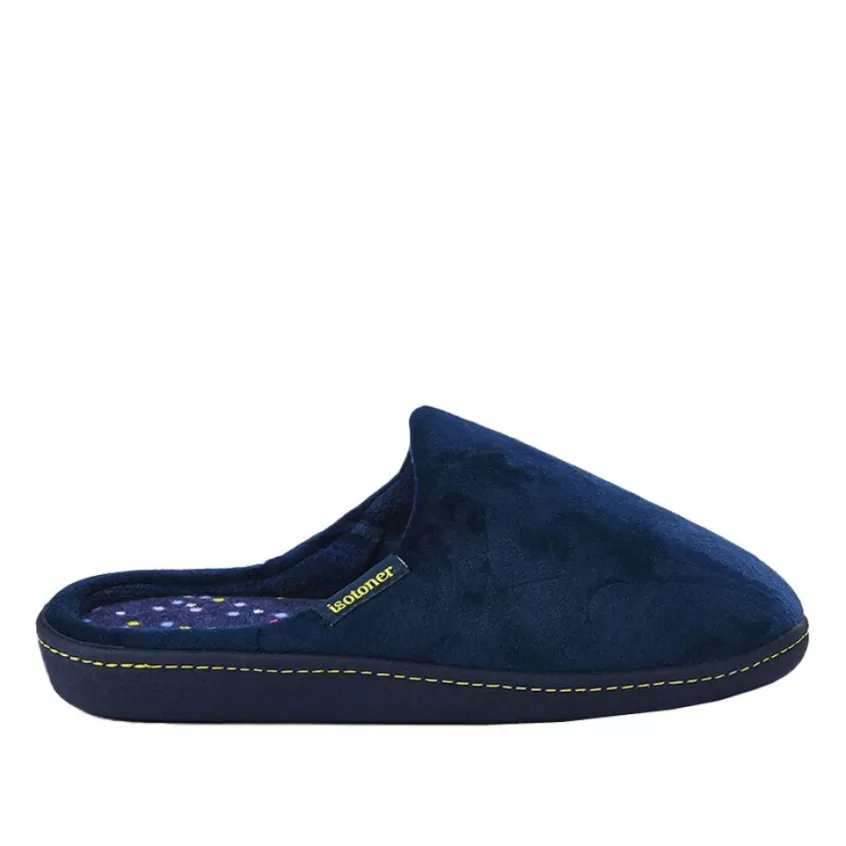 Chaussons | ISOTONER Chaussons Femme Bleu Marine