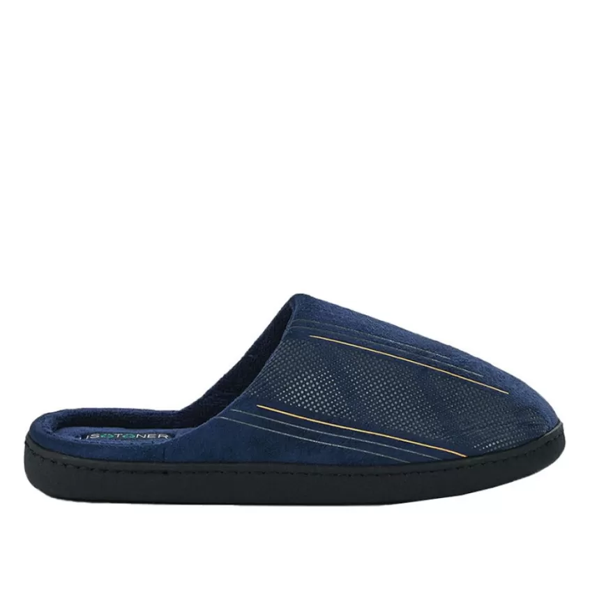 Chaussons | ISOTONER Chaussons Homme Bleu Marine