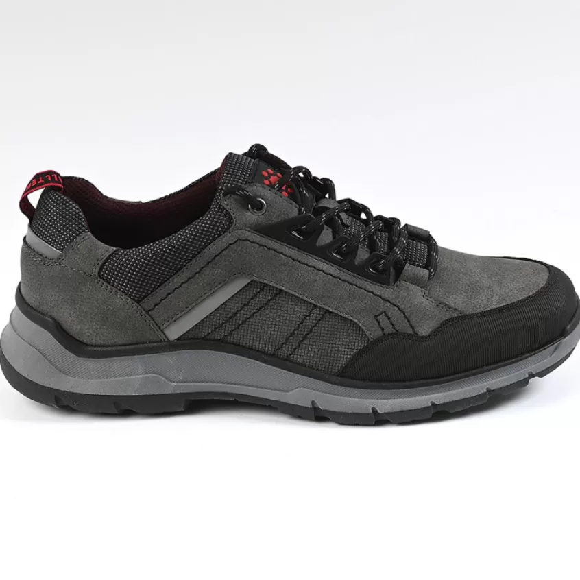 Baskets, Sneakers | RELIFE Chaussures Confort Homme Semelles Crantees Gris