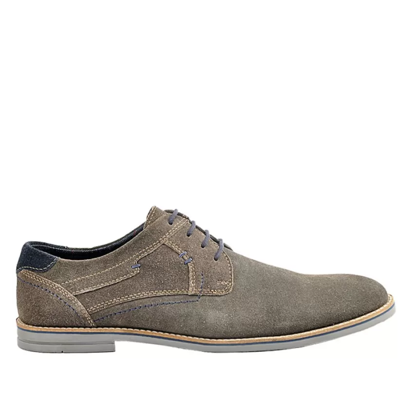 Derbies, Chaussures De Ville | FORTUNATO Derbies Aspect Daim Gris