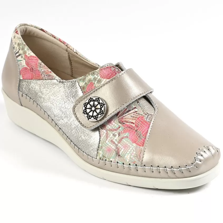 Chaussures Confort | LADY CONFORT Derbies Femme Beige