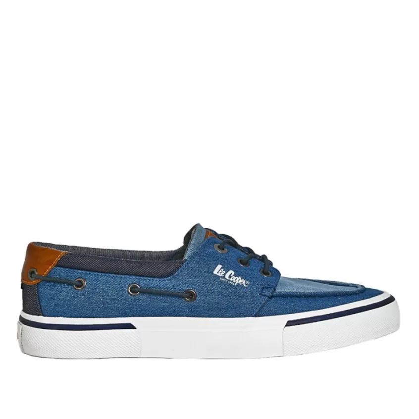 Mocassins, Chaussures Bateaux | LEE COOPER Derbies Homme Bleu Jean