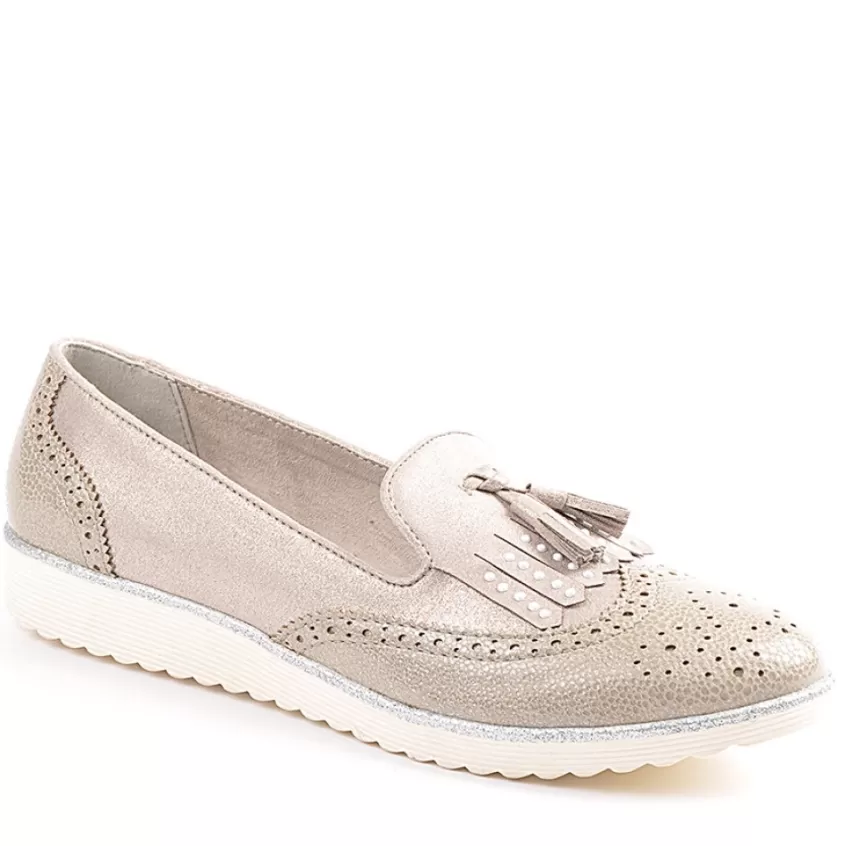 Mocassins | ANA LUNA Mocassins Avec Pampilles Gris