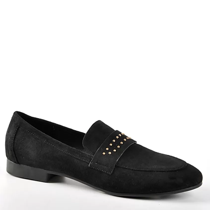 Mocassins | ANA LUNA Mocassins Avec Petits Clous Noir